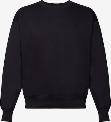 Sweat-shirt ESPRIT en noir : devant