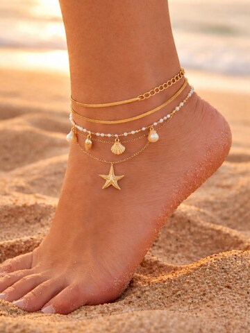 Pure Schmuck Fußschmuck‌‌‌‌ in Gold: Vorderseite