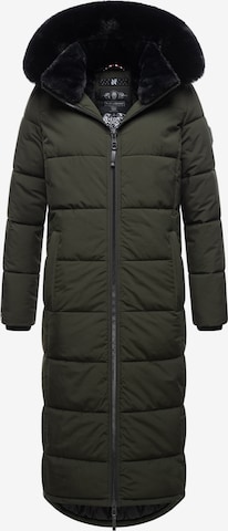 NAVAHOO Winter Jacket in Green: front