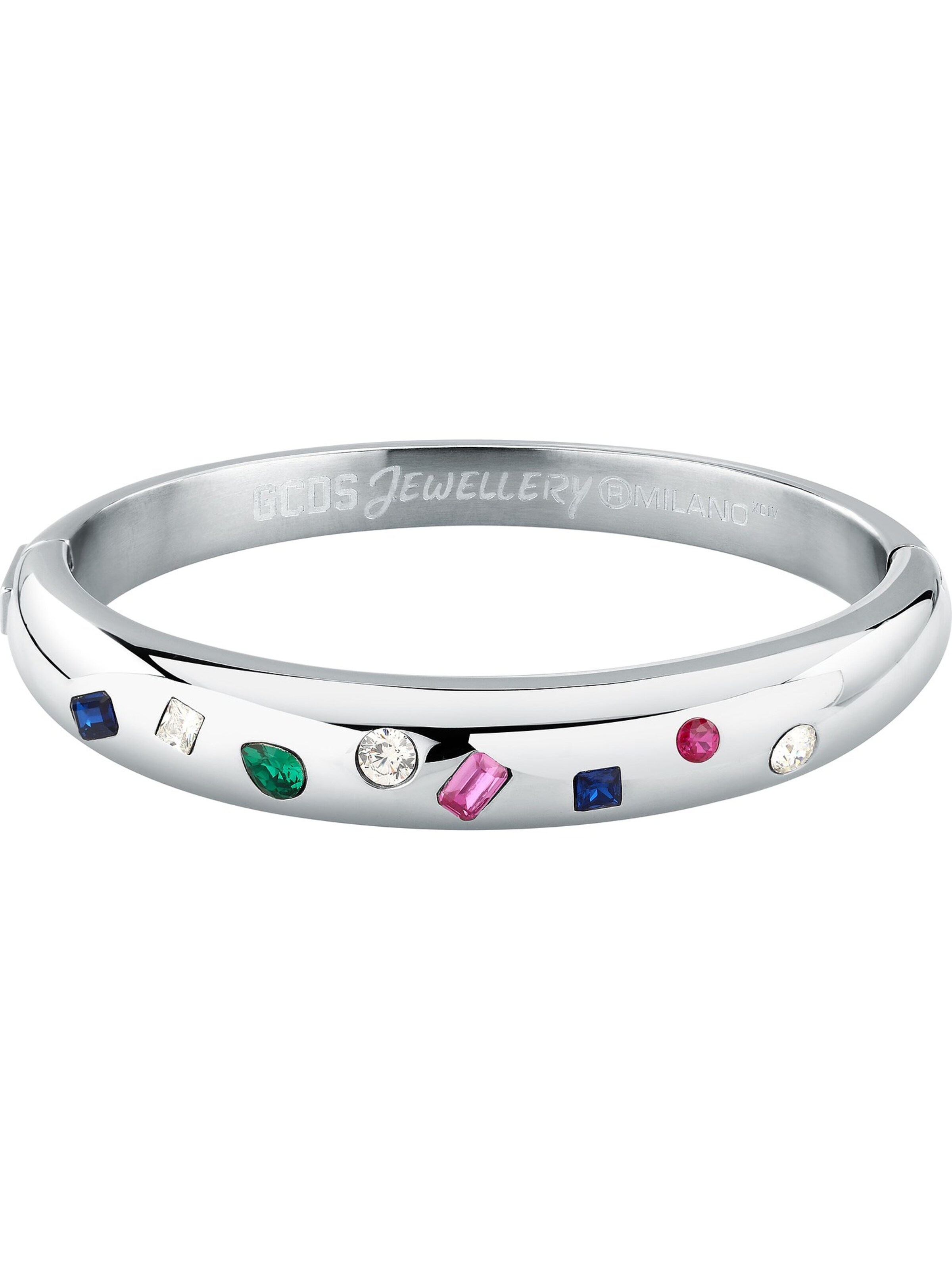 GCDS Armband in Silber: Vorderseite