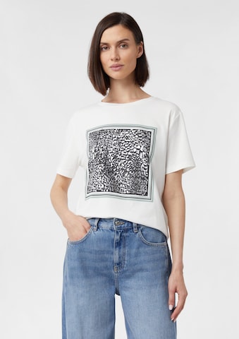 COMMA Shirt in Weiß: Vorderseite