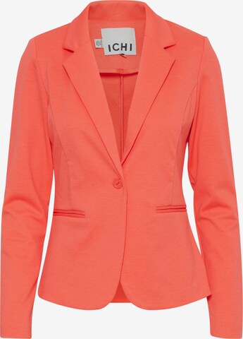 Blazer 'Kate' di ICHI in arancione: frontale