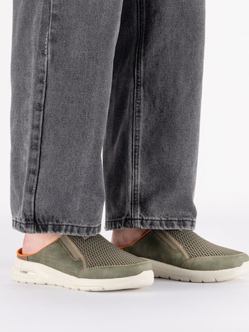 Mule Rieker en vert : devant