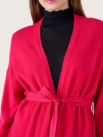 Camomilla Knitted coat 'Circus' in Red