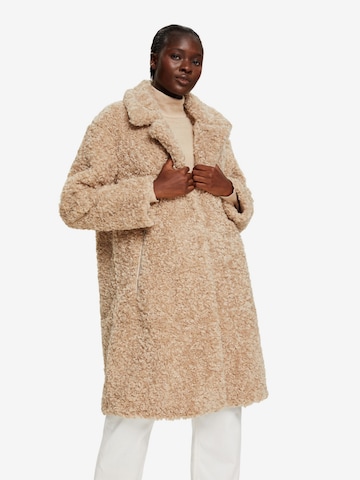 ESPRIT Wintermantel in Beige: predná strana