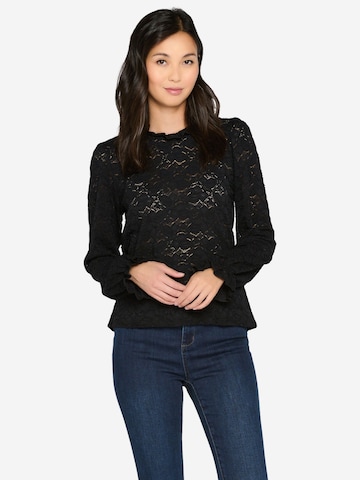 LolaLiza Shirt 'Lace' in Black