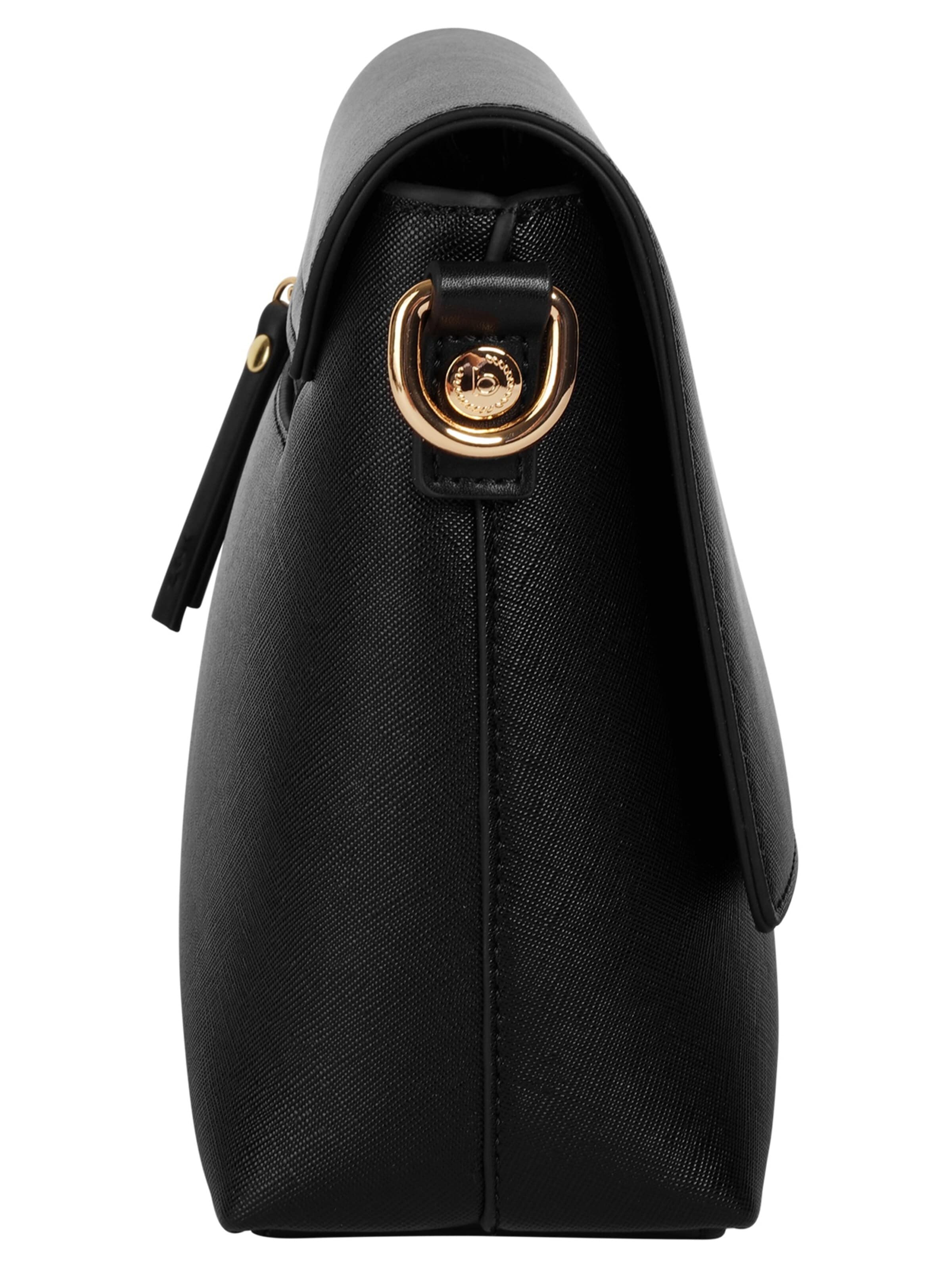 bugatti Crossbody bag 'ELLA SAFFIANO' in Black