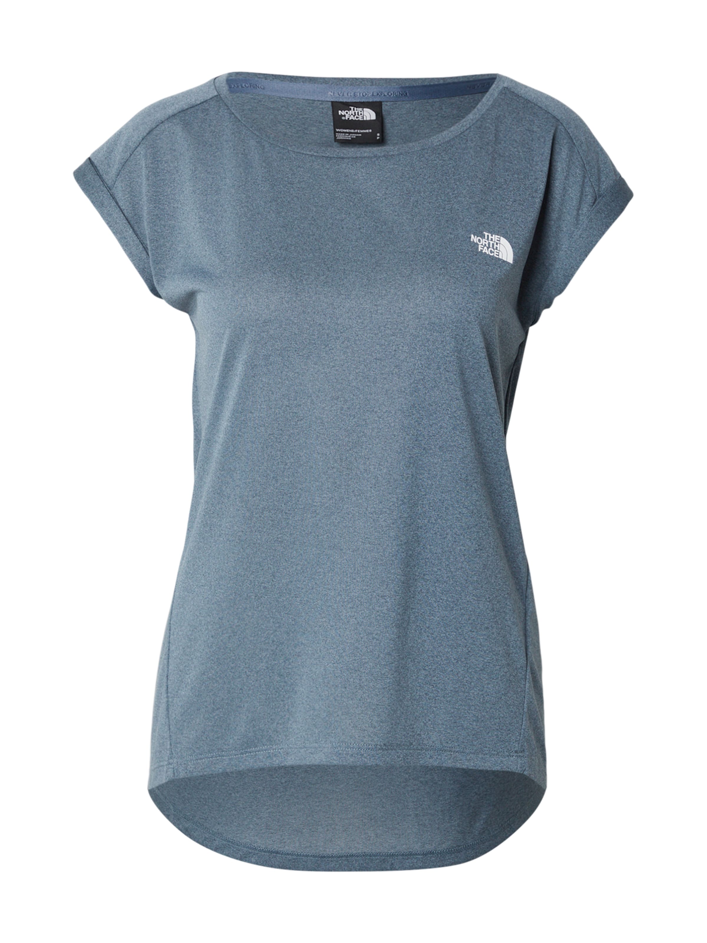 THE NORTH FACE Toiminnallinen paita 'TANKEN' värissä harmaa: etupuoli