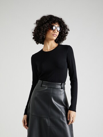 T-shirt 'MULTIE' Weekend Max Mara en noir : devant