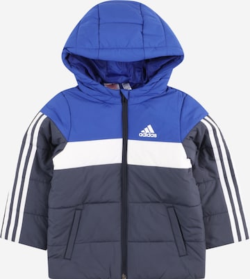 ADIDAS SPORTSWEAR Athletic Jacket 'Padded' in Blue: front