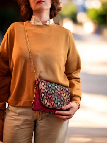 La Moda Me Umhängetasche 'Jane'‌‌‌‌‌‌‌‌ in Rot