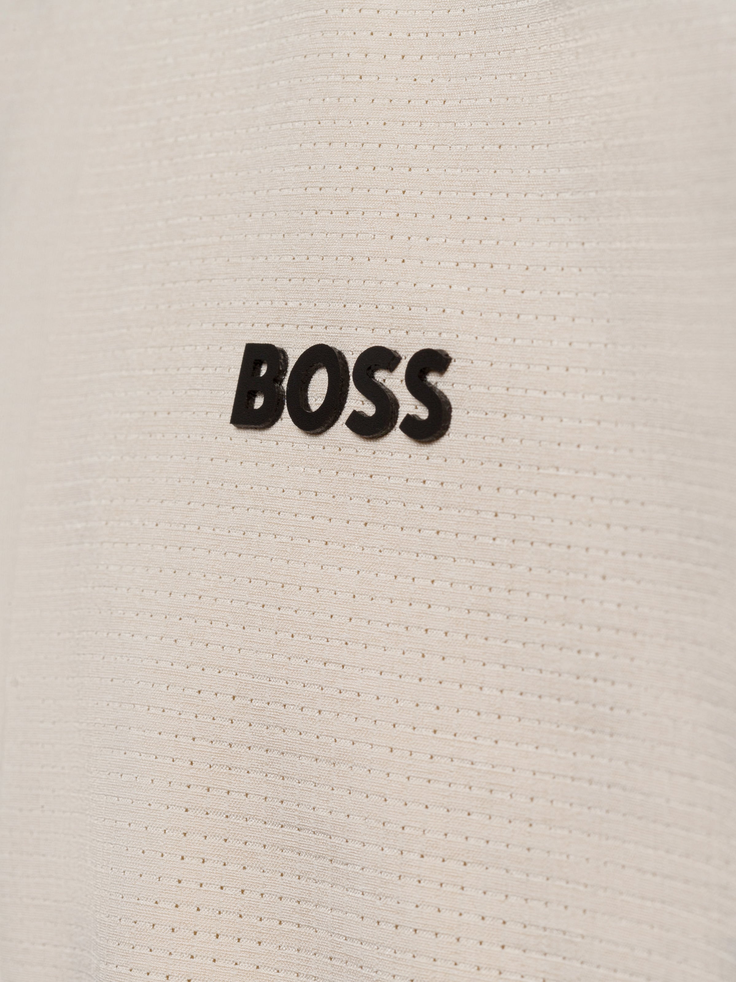 BOSS T-Shirt ' Tee PKT' in Beige