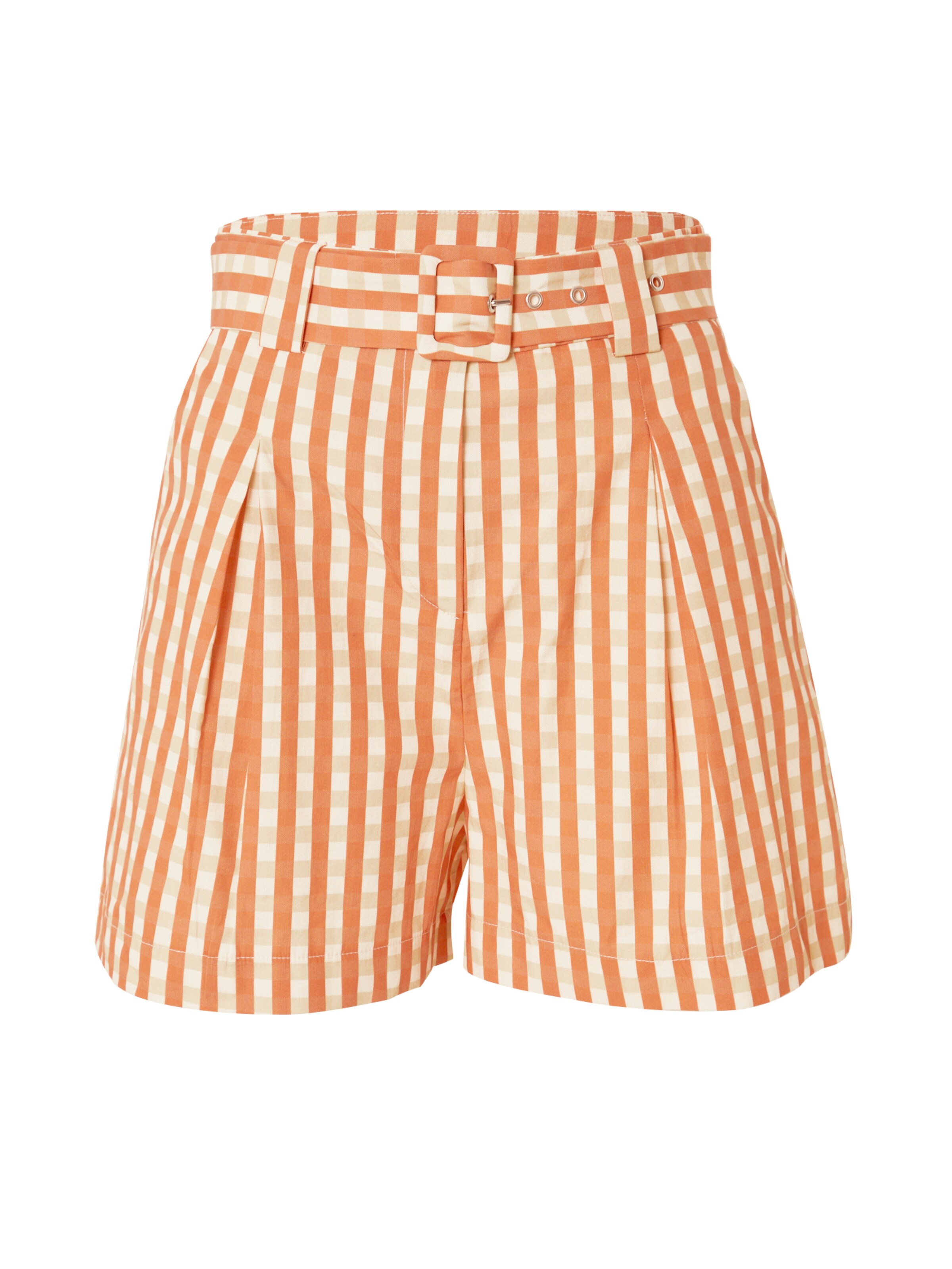 Koton Loosefit Veckad byxa i orange: framsida