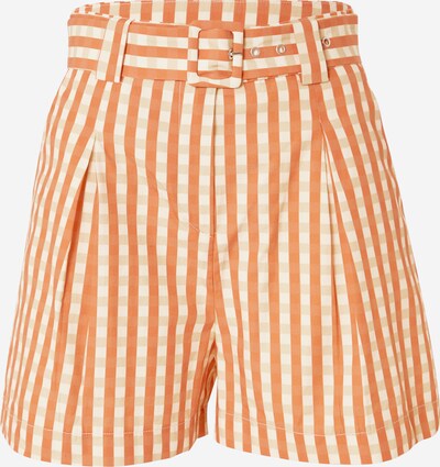 Koton Pleat-Front Pants in Beige / Mandarine / White, Item view