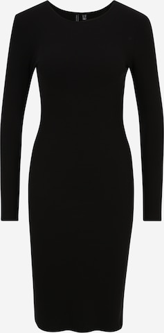 Vero Moda Petite - Vestido 'ROMA' en negro: frente