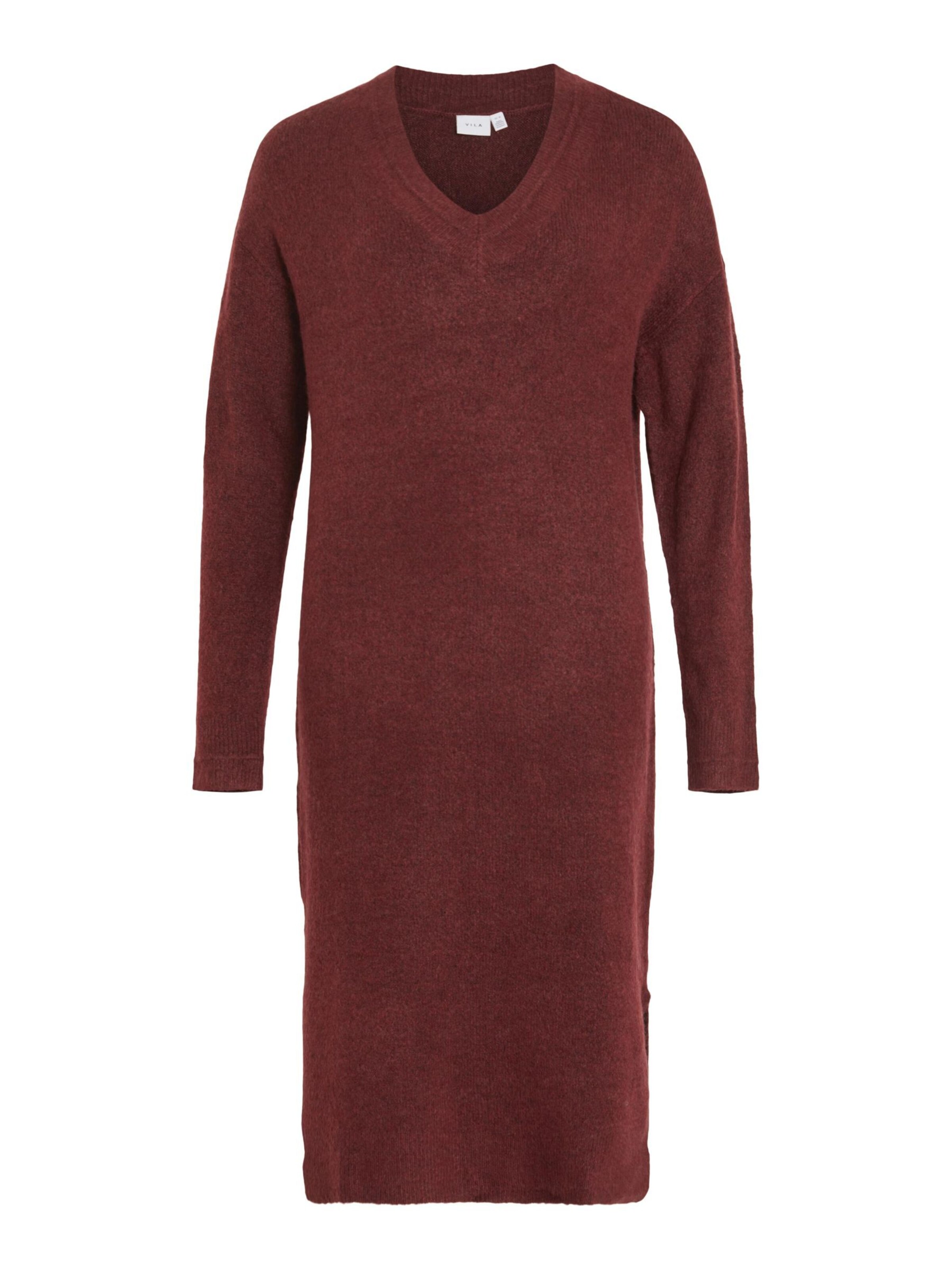 Abito in maglia di VILA in rosso: frontale