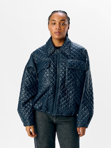 OBJECT Between-Season Jacket 'OBJBIRTA' in Blue: front