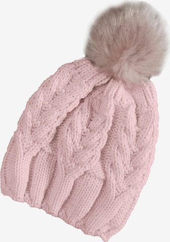 HotSquash Beanie in Pink: front