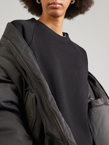 WEEKDAYSweater majica 'Viva' - crna boja