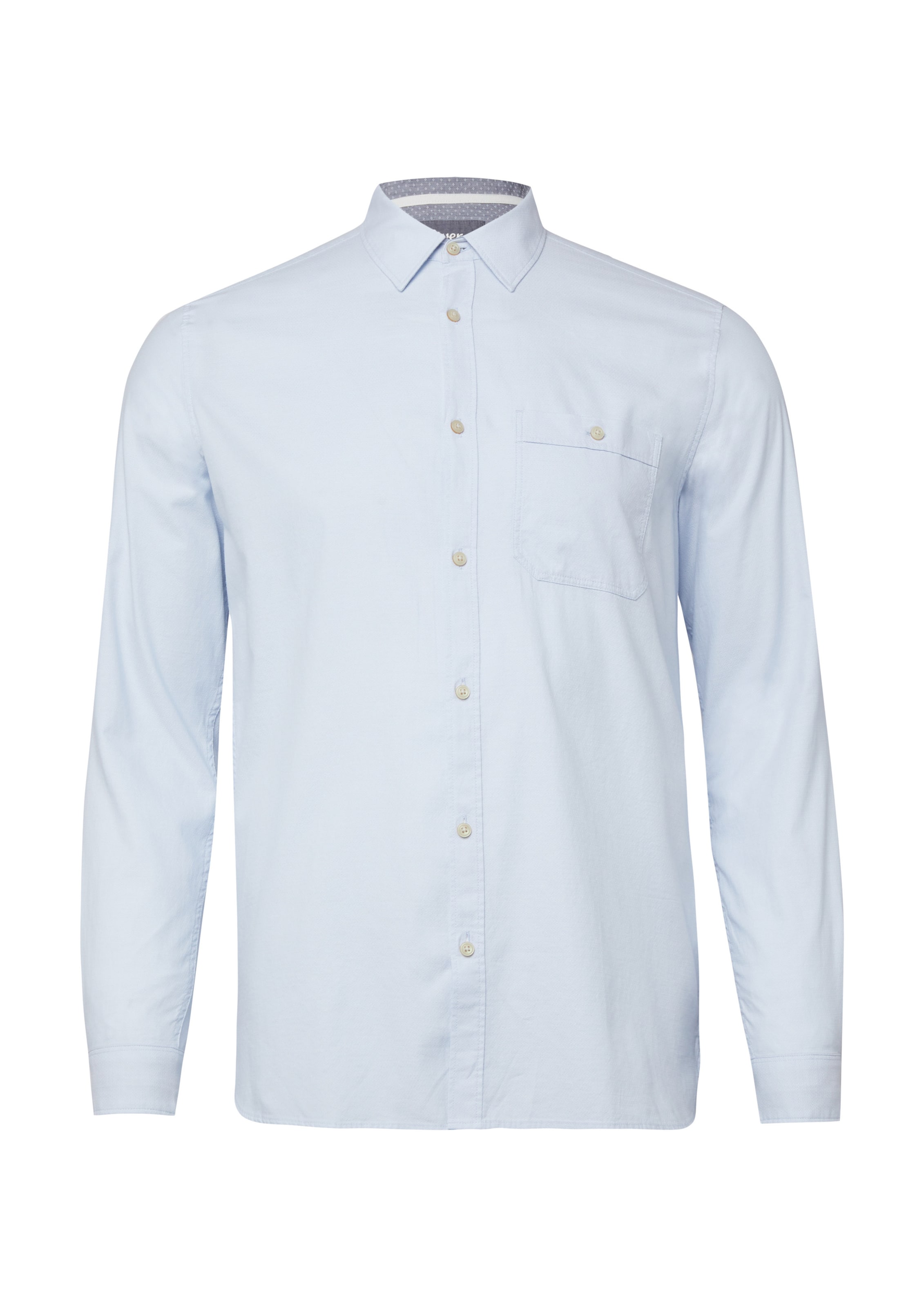 s.Oliver Overhemd in de kleur Lichtblauw, Productweergave