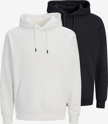 JACK & JONES Sweatshirt 'Bradley' in Zwart: voorkant