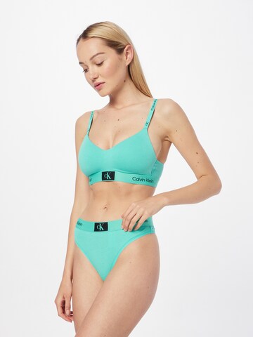 Calvin Klein Underwear - Tanga en verde