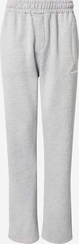 Pegador Regular Housut 'Logo' värissä harmaa: etupuoli