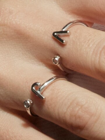 Luxenter Ring 'Alphabet' i sølv