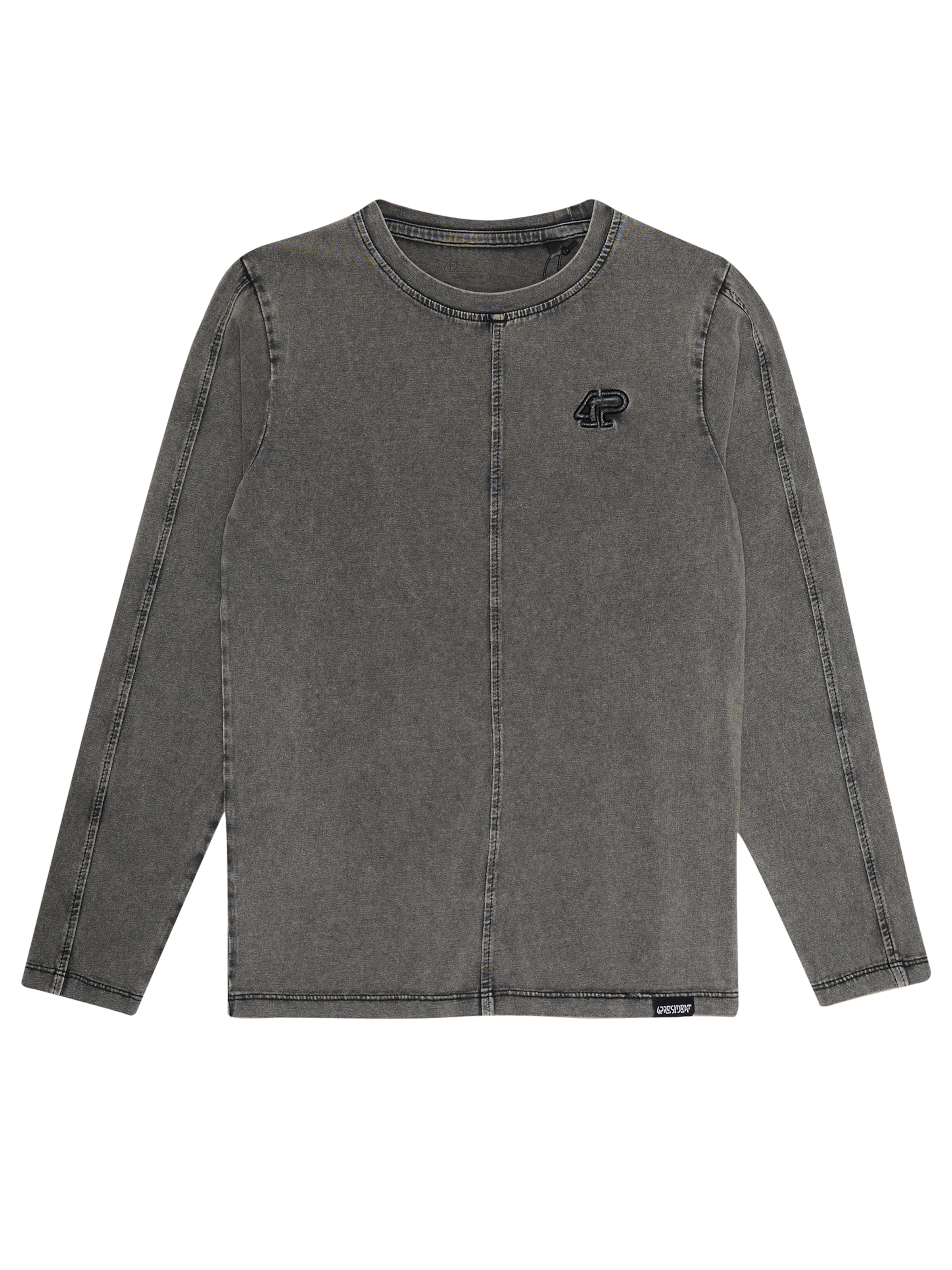 4PRESIDENT Shirt 'Noud' in Black: front