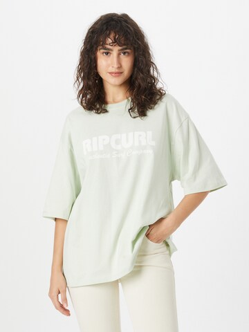 RIP CURL Oversized Shirt in Green: front