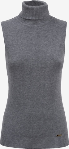 pilka Influencer Palaidinė be rankovių: priekis