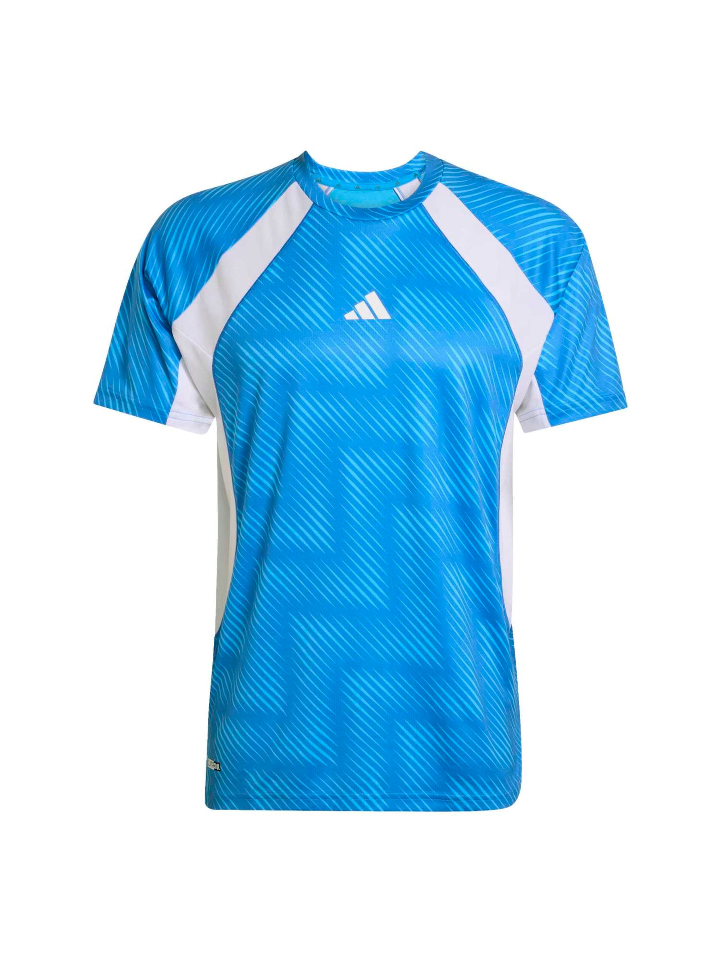ADIDAS PERFORMANCE Funktionsshirt in blau / weiß, Produktansicht