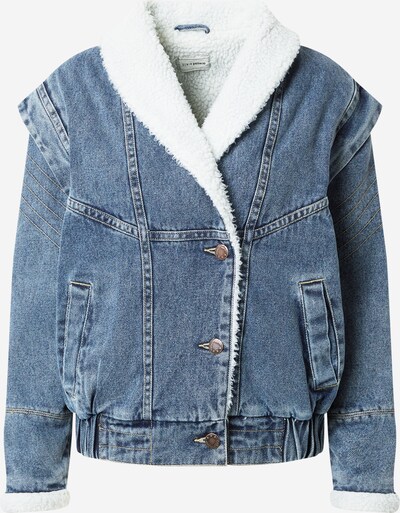 Pimkie Veste mi-saison 'ATELIER' en bleu denim, Vue avec produit