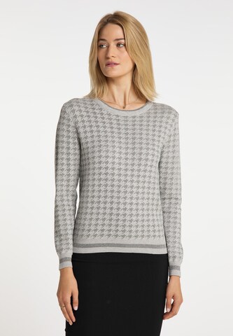 usha BLACK LABEL Sweater in Grey: front