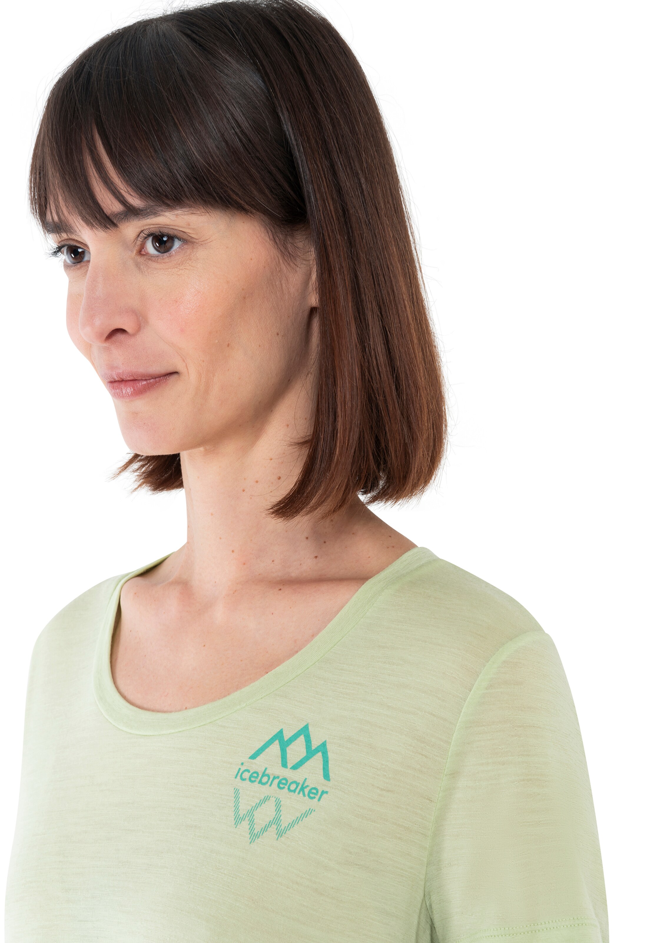 ICEBREAKERTehnička sportska majica 'Tech Lite III' - zelena boja