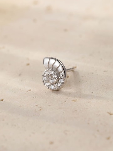 Hey Happiness Earrings 'Nautilus Shine' in Silver