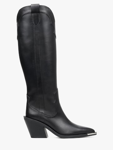 Estro Buty kowbojskie '978012' w kolorze czarny: przód