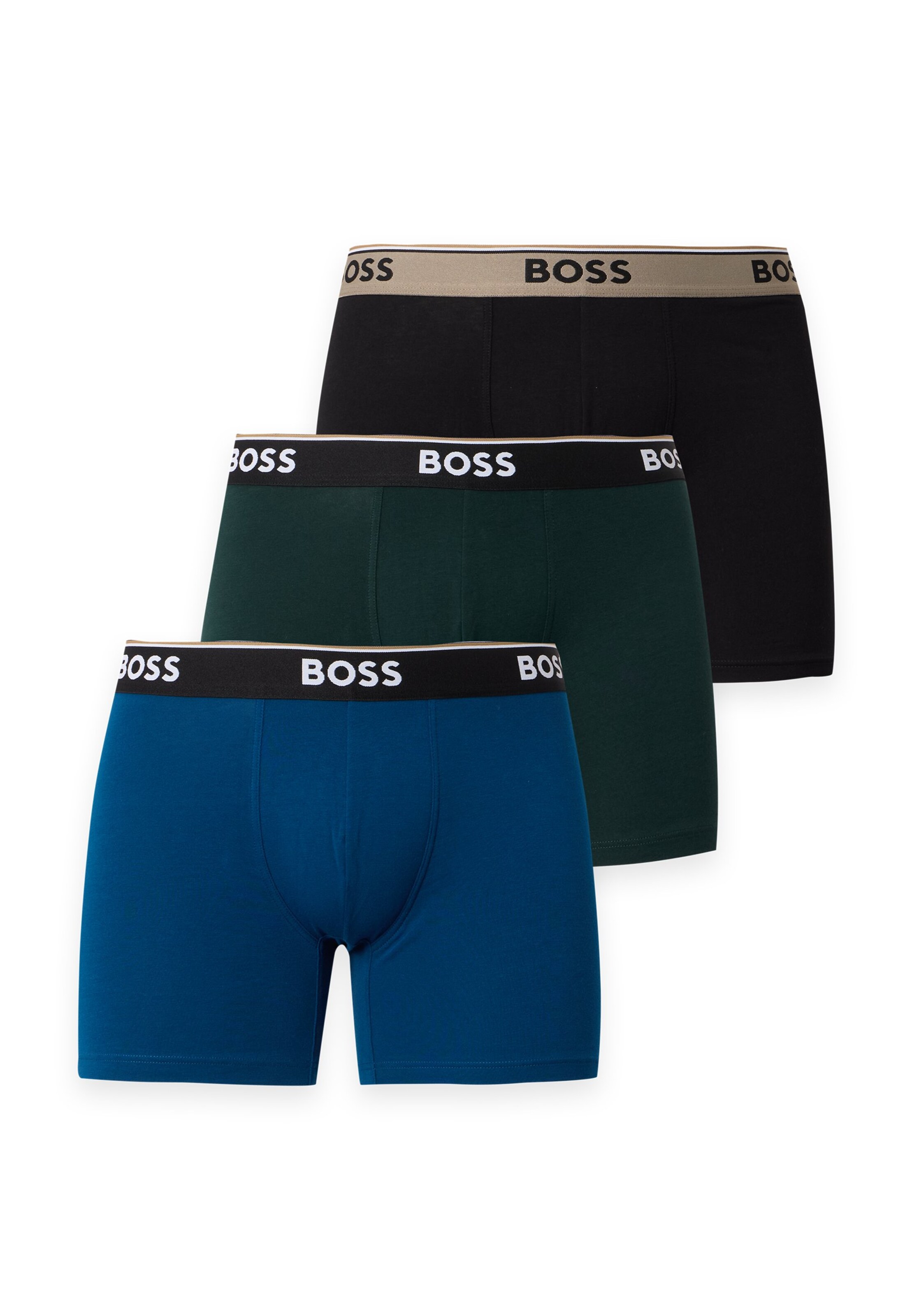 BOSS - Calzoncillo boxer 'Power' en azul: frente