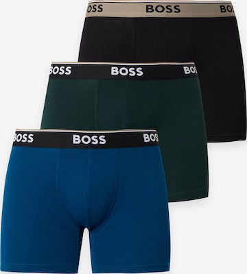BOSS - Calzoncillo boxer 'Power' en azul: frente