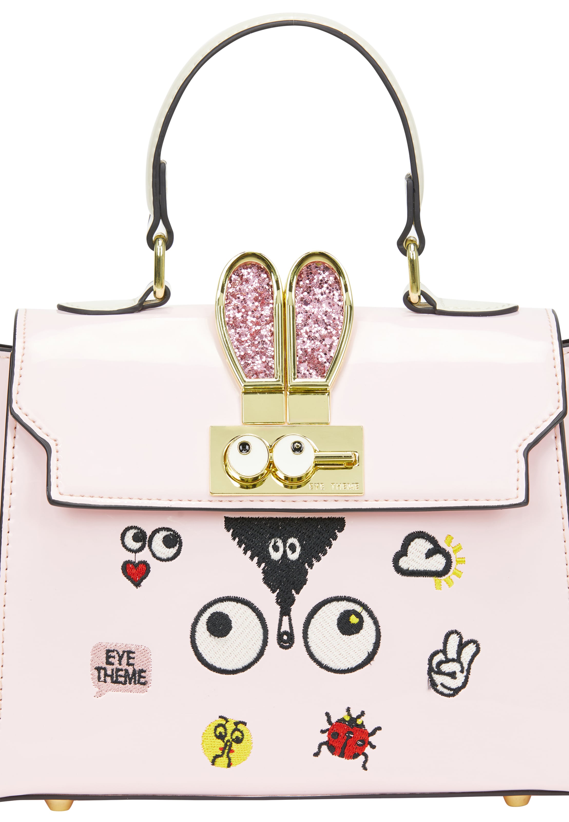 MYMO - Malas de tiracolo 'Pop Eyetheme' em rosa