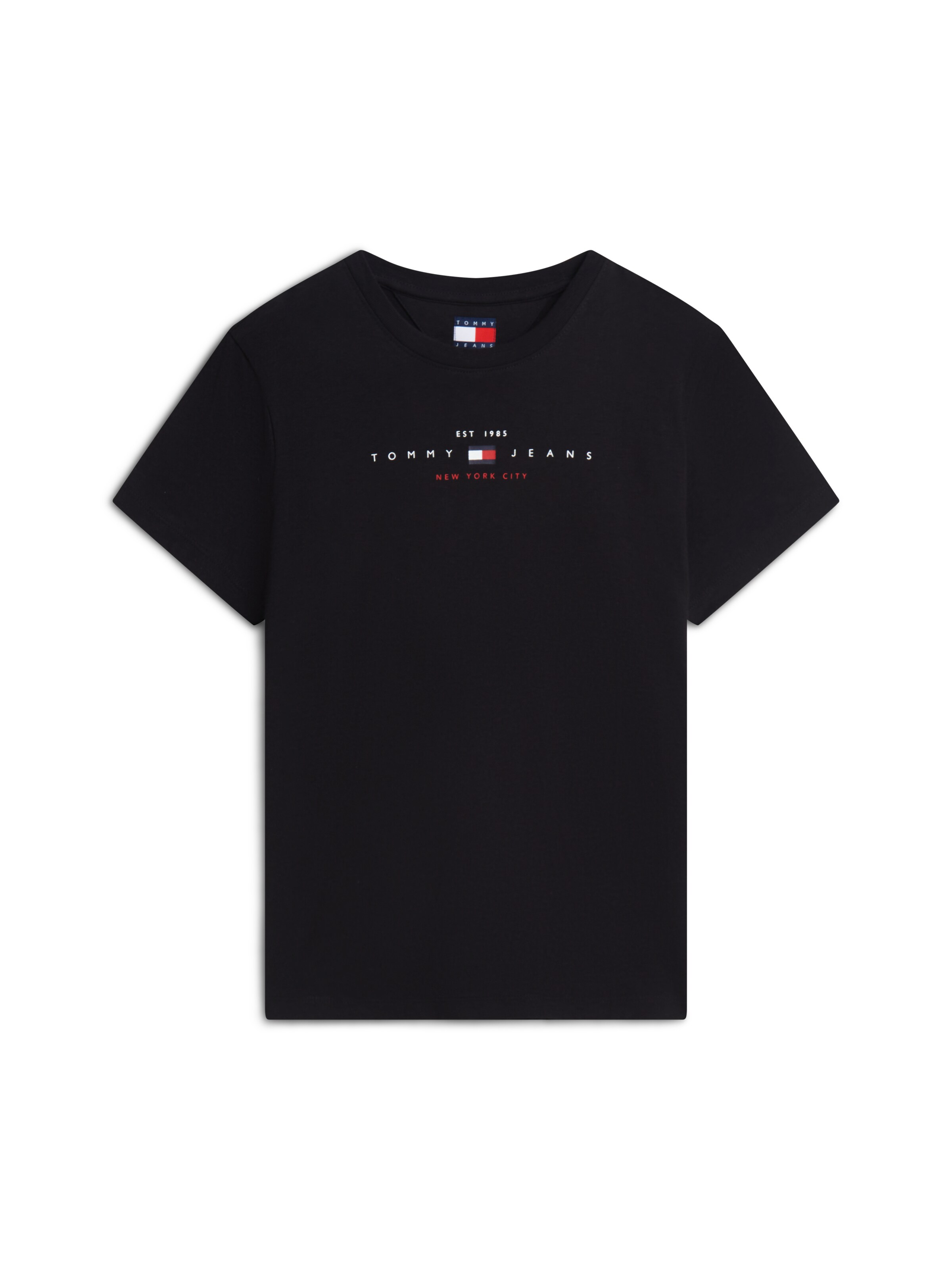 Tommy Jeans Tričko – černá: přední strana