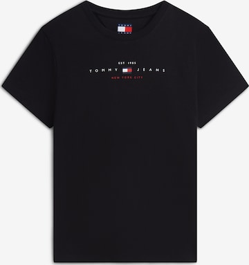 Tommy Jeans Tričko – černá: přední strana