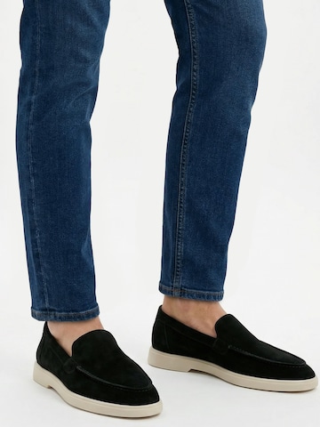Chaussure basse 'Adore Classic Loafer' Dutch'D en noir