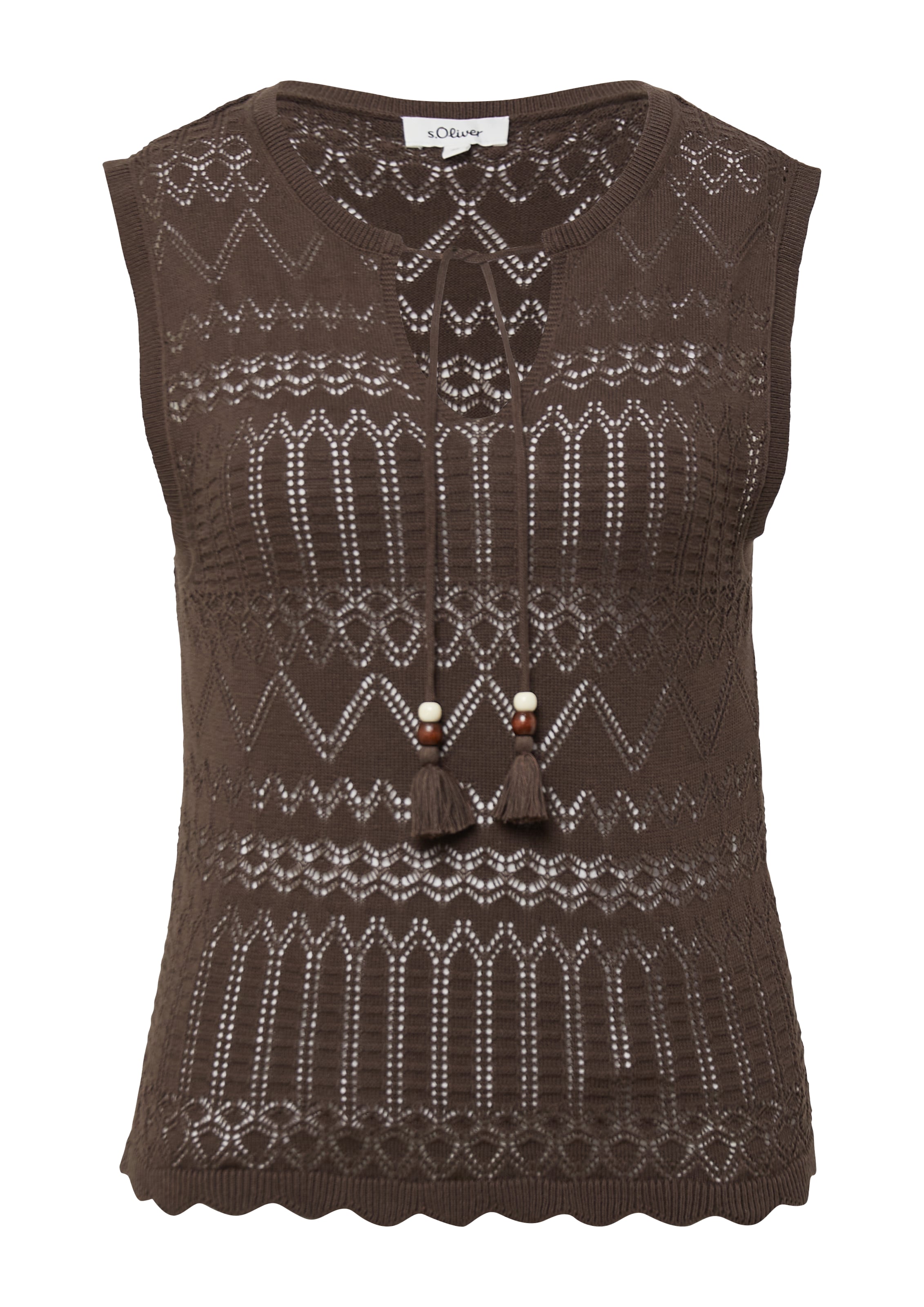 Haut s.Oliver en marron : devant