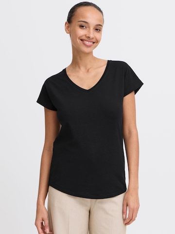 b.young - Camisa ' BYPAMILA V TEE ' em preto