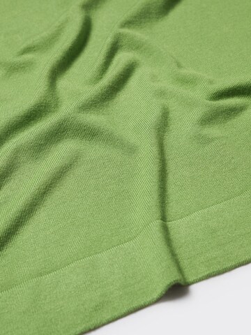 MANGO Плетена жилетка 'ALMA' в зелено