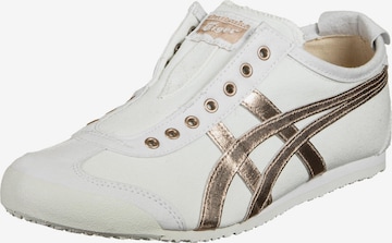 Onitsuka Tiger Slip-Ons 'Mexico 66' in White: front