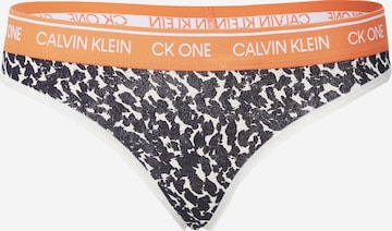 Calvin Klein Underwear String bugyik - bézs: elől