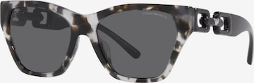 Emporio Armani - Gafas de sol en gris: frente