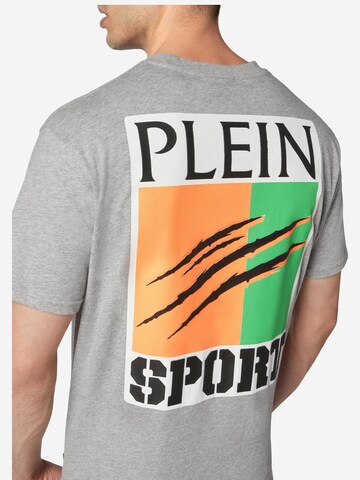 Plein Sport - Camisa 'Scratch' em cinzento